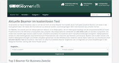 Desktop Screenshot of beamertest.biz